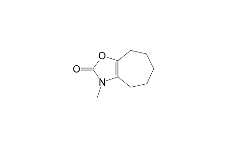 3-Methyl-4,5-cycloheptyl-4-oxazolin-2-one