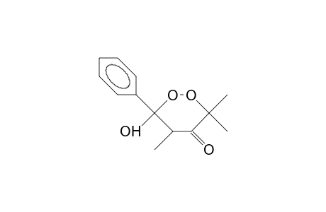 6-Hydroxy-3,3,5-trimethyl-6-phenyl-1,2-dioxan-4-one