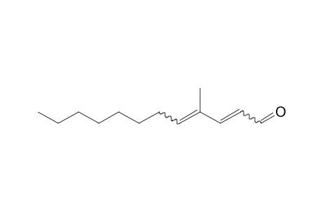 4-Methyldodeca-2,4-dienal