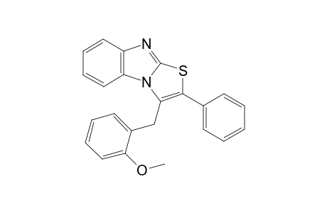 3-(2-Methoxybenzyl)-2-phenylbenzo[4,5]imidazo[2,1-b]thiazole