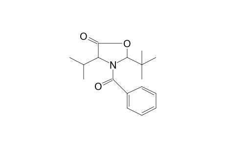 3-Benzoyl-2-tert-butyl-4-isopropyl-1,3-oxazolidin-5-one