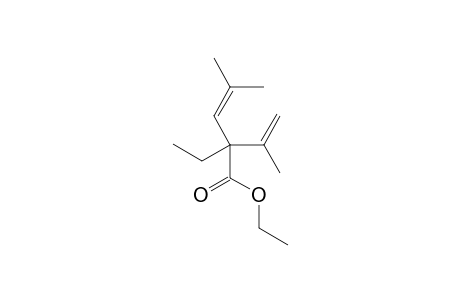 Ethyl 2-ethyl-3-(1-methylethenyl)-4-methyl-3-pentenoate