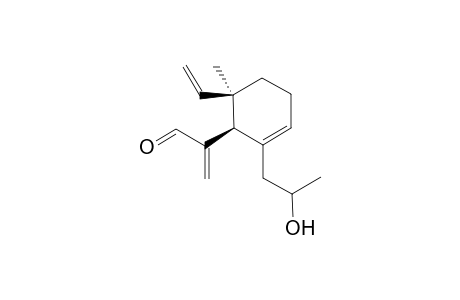 (1R,6R)-1-(2'-Methoxypropyl)-5-methyl-5-(ethenyl)-6-(1'-formylethenyl)-cyclohex-1-ene