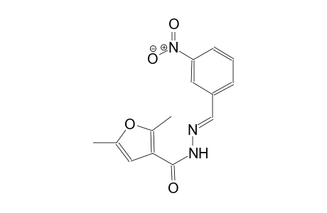 2,5-dimethyl-N'-[(E)-(3-nitrophenyl)methylidene]-3-furohydrazide