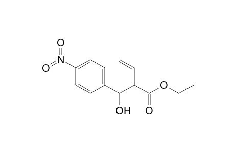 2-[hydroxy-(4-nitrophenyl)methyl]-3-butenoic acid ethyl ester