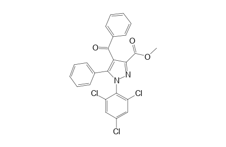 METHYL-4-BENZOYL-5-PHENYL-1-(2,4,6-TRICHLOROPHENYL)-1H-PYRAZOLE-3-CARBOXYLATE
