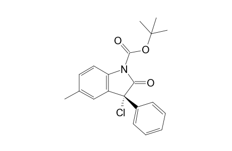 (R)-tert-Butyl 3-chloro-5-methyl-2-oxo-3-phenylindoline-1-carboxylate