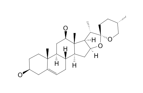 HELONIOGENIN;(25R)-3-BETA,12-BETA-DIHYDROXY-SPIROSTAN-5-ENE