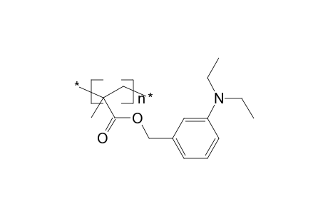 Poly(3-diethylaminobenzyl methacrylate)