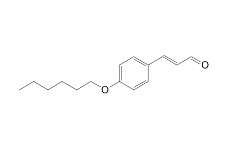 (E)-3-(4-hexoxyphenyl)-2-propenal