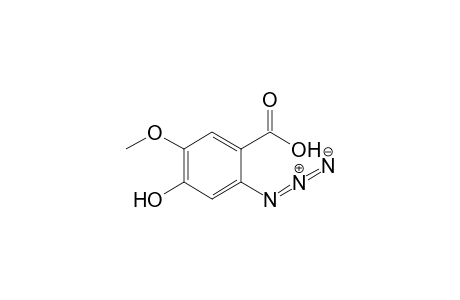 2-Azido-4-hydroxy-5-methoxybenzoic acid