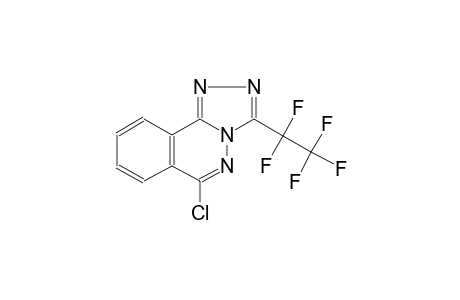 6-Chloro-3-(1,1,2,2,2-pentafluoroethyl)[1,2,4]triazolo[3,4-a]phthalazine