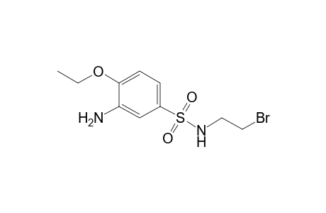 Benzenesulfonamide, 3-amino-N-(2-bromoethyl)-4-ethoxy-