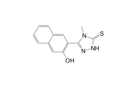 5-(3-hydroxy-2-naphthyl)-4-methyl-2,4-dihydro-3H-1,2,4-triazole-3-thione