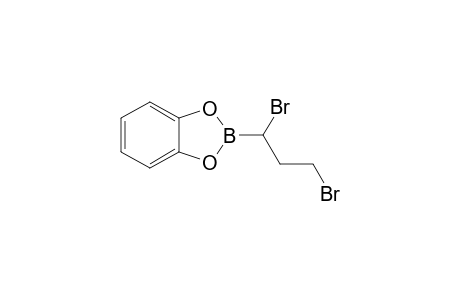 2-(1,3-Dibromopropyl)-1,3,2-benzodioxaborolane