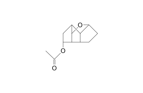 endo-11-Acetoxy-3-oxa-tetracyclo(5.4.0.0.0)undecane