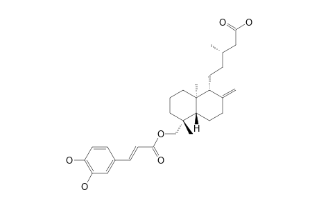 ENT-(18E)-CAFFEOYLOXY-8(17)-LABDEN-15-OIC-ACID