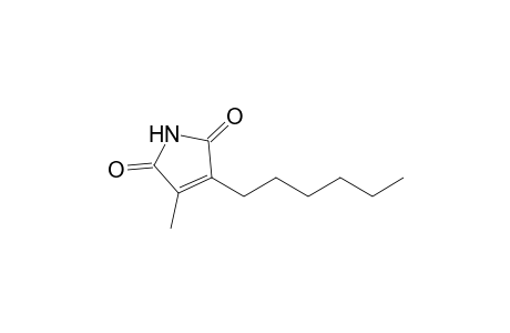 1H-Pyrrole-2,5-dione, 3-hexyl-4-methyl-