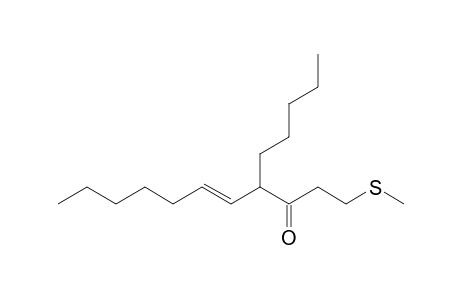 (E)-1-(Methylthio)-4-pentylundec-5-en-3-one