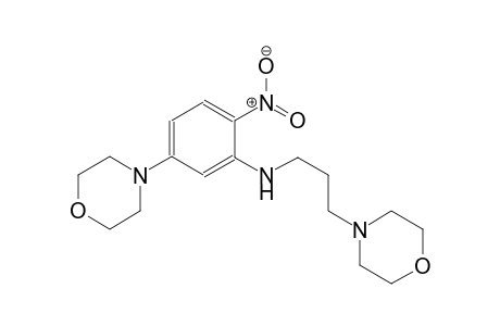4-morpholinepropanamine, N-[5-(4-morpholinyl)-2-nitrophenyl]-