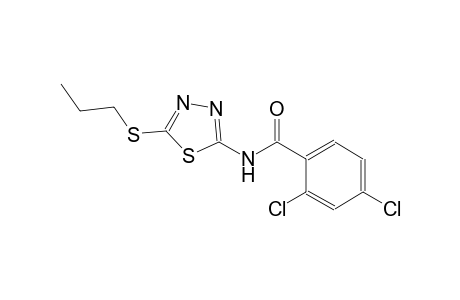 benzamide, 2,4-dichloro-N-[5-(propylthio)-1,3,4-thiadiazol-2-yl]-