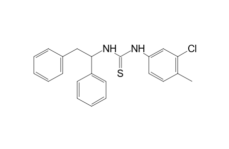 3-(3-chloro-p-tolyl)-1-(1,2-diphenylethyl)-2-thiourea