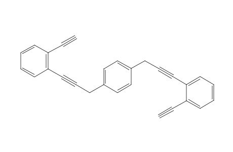 1,4-bis(3-(2-ethynylphenyl)prop-2-ynyl)benzene