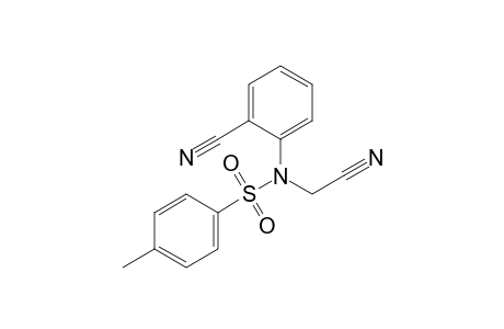 N-(2-Cyanophenyl)-N-(p-tosyl)aminoacetonitrile