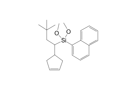2-(3-Cyclopentenyl)-1,1-dimethoxy-4,4-dimethyl-1-naphthyl-1-silapentane