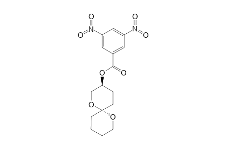 (3S,6R) and (3R,6S)-3-(3,5-dinitrobenzoyloxy)-1,7-dioxaspiro[5.5]undecane