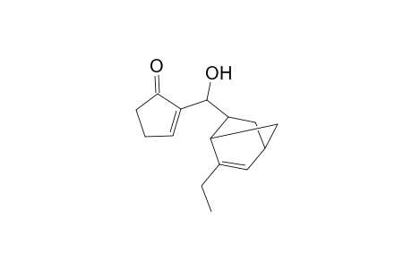 2-[(2'-Ethylbicyclo[2.2.1]hept-5'-en-2'-yl)hydroxymethyl]-cyclopent-2-en-1-one