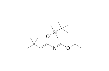 5,5-Dimethyl-1-isopropoxy-3-t-butyldimethylsiloxy-2-aza-1,3-hexadiene