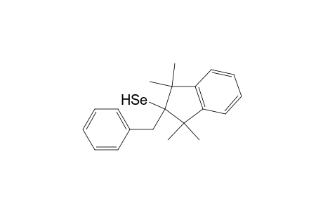 1H-Indene-2-selenol, 2,3-dihydro-1,1,3,3-tetramethyl-2-(phenylmethyl)-