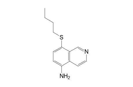 5-Amino-8-(1-butylthio)isoquinoline