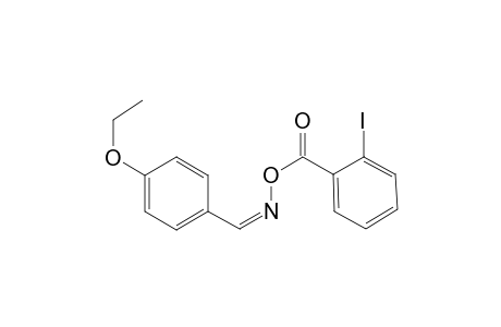 Bezoic acid, 2-iodo-, [(4-ethyloxyphenyl)methylen]amino ester