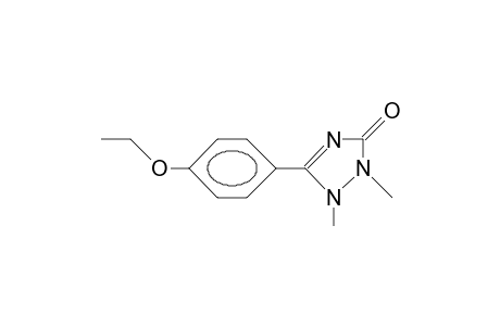 1,2-Dimethyl-5-(4-ethoxy-phenyl)-2,3-dihydro-1,2,4-triazol-3-one