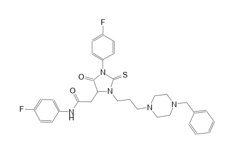 4-imidazolidineacetamide, N,1-bis(4-fluorophenyl)-5-oxo-3-[3-[4-(phenylmethyl)-1-piperazinyl]propyl]-2-thioxo-
