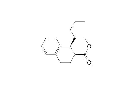2-Naphthalenecarboxylic acid, 1-butyl-1,2,3,4-tetrahydro-, methyl ester, cis-