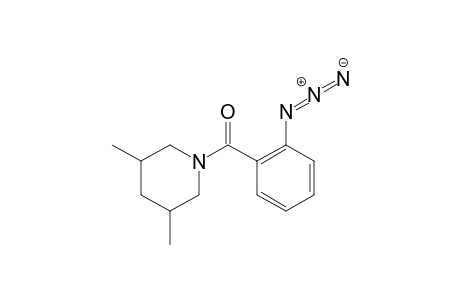 1-(o-azidobenzoyl)-3,5-lupetidine