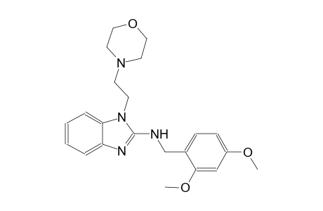N-(2,4-dimethoxybenzyl)-1-[2-(4-morpholinyl)ethyl]-1H-benzimidazol-2-amine