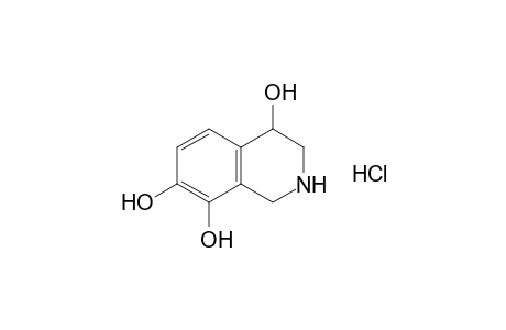 1,2,3,4-TETRAHYDRO-4,7,8-ISOQUINOLINETRIOL, HYDROCHLORIDE