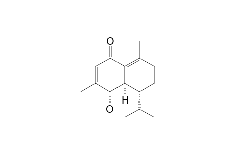 TATRINOWIN_A;(5-S,6-R,7-R)-2-OXOCADINAN-1-(10),3-DIEN-5-OL