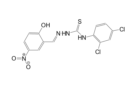2-hydroxy-5-nitrobenzaldehyde N-(2,4-dichlorophenyl)thiosemicarbazone