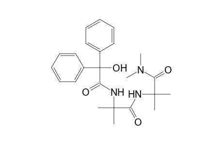 Alaninamide, N-(hydroxydiphenylacetyl)-2-methylalanyl-N,N,2-trimethyl-