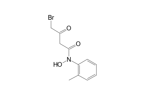 4-bromo-N-o-tolylacetoacetohydroxamic acid