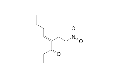 (E)-4-(2-nitropropyl)-4-octen-3-one