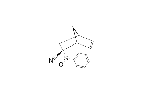2-exo-Cyan0-2-endo-phenylsulfinyl-bicyclo-[2.2.1]-5-heptene