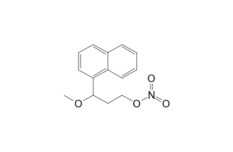 (3-methoxy-3-naphthalen-1-yl-propyl) nitrate