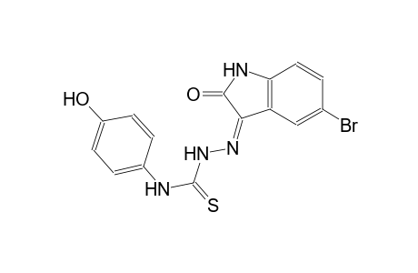 (3Z)-5-bromo-1H-indole-2,3-dione 3-[N-(4-hydroxyphenyl)thiosemicarbazone]