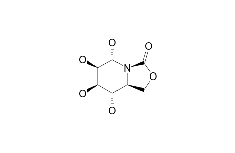 (5R,6S,7S,8R,8AR)-5,6,7,8-TETRAHYDROXY-3-OXO-2-OXAINDOLIZIDINE